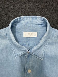 Men's Blue Denim Shirt