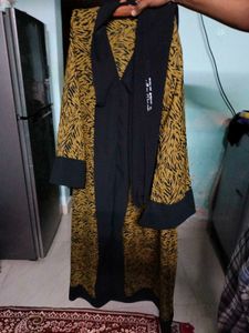 Printed Abaya