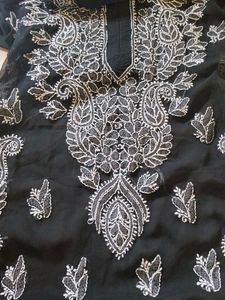 Pretty Black Kurta