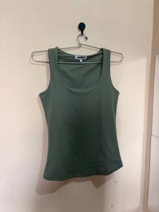 Sleek Green Tank Top