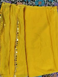 Beautiful Rayon Cotton Salwar Set For Haldi Ceremony
