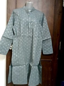 brand new 44 size Stylish Gray Kurta for Men