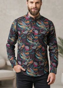 Stylish Men's Kurta with Paisley Print