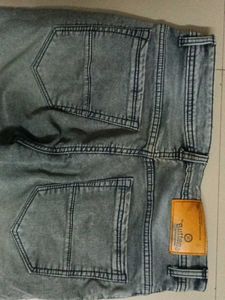 Men's Grey Wash Jeans