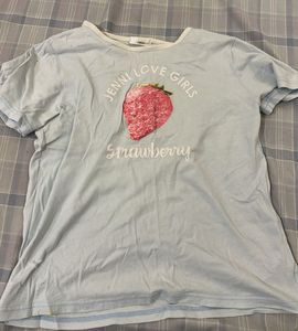 Cute Strawberry Graphic Tee