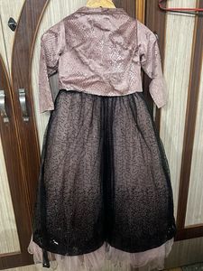 Girls Sequins Party Dress with Jacket