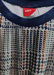 Plaid Print A-Line Dress