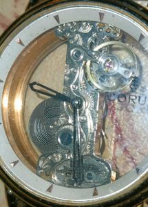 Corum Skeleton Dial Watch