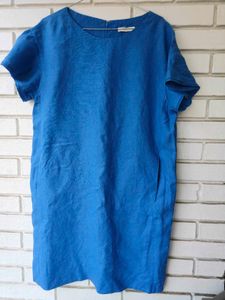 Blue Casual Mini Dress