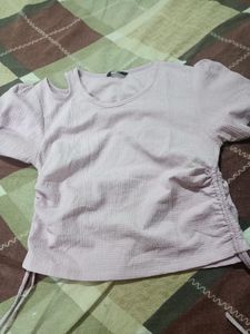 Pink Ruched Co-Ord Set