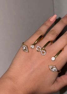 Sparkling Ring Set for Women