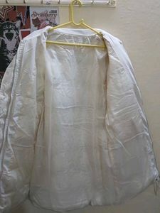 Cream Puffer Coat