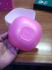 Pink Dinnerware Bowls Set Of 6