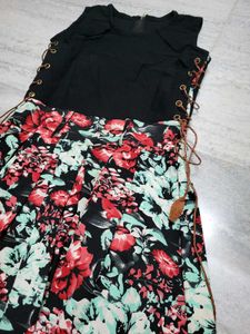 Floral Print Midi Dress