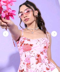 Pink strappy top