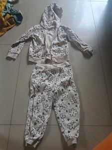 Cute Floral Tracksuit Set