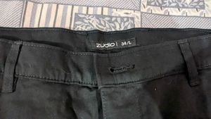 ZUDIO Classic Black Trousers