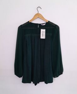 Dark Green Top (Women's)