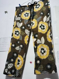 💖 Boho Floral Print Wide Leg Pants 🎀