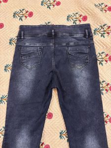 Flared Ripped Jeans