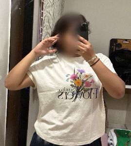 Cream Floral Print T-Shirt
