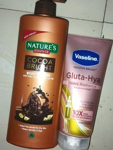 Nature's Essence &amp; Vaseline Body Lotions 400ml