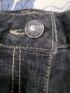 Denim A-Line Skirt