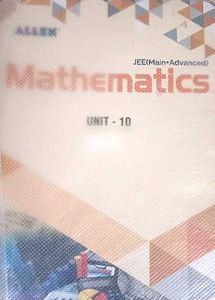 Mathematics JEE (Main+Advanced) Unit 10