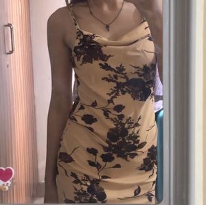 cute Floral Print Dress
