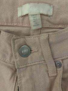 Light Pink Denim Shorts