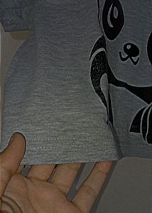 Panda Crop Top