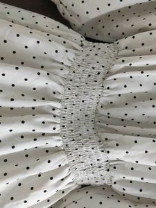 Zoya Fashions Classic Polka Dot Off-Shoulder Dress