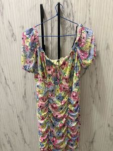 Floral  Bodycon Dress