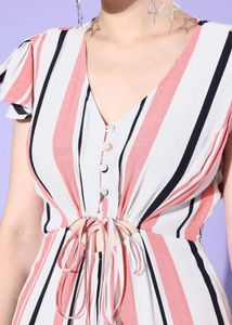 Striped Jumpsuit