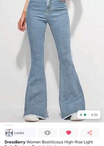 Light Wash Flare Jeans