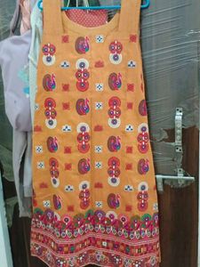 Patterned Sleeveless Dress
