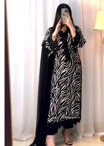 Stylish trending tiger Print Kurta Set(BRNAD NEW)