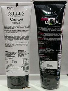 (1+1)SHILLS Charcoal Face Wash &amp; Peel-off Mask Set