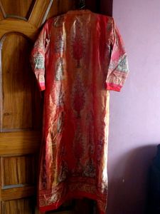 A Very Nice Orange Kurta