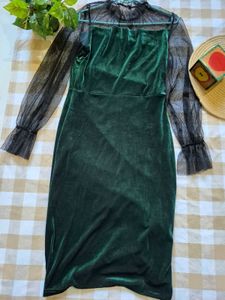 Brand new Savana Elegant Velvet Dress