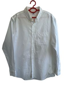 Classic White Button-Down Shirt