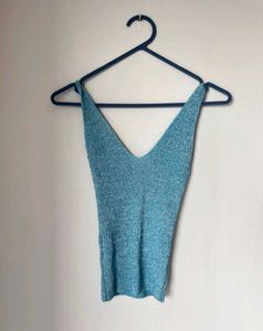 Shimmer Knit Lurex Cami Top