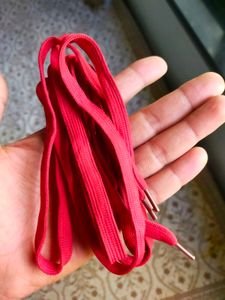Blood Red Shoelaces 45"