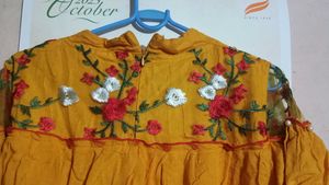 Floral Embroidered Dress