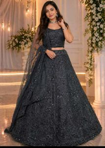 Elegant Sequin Lehenga Choli