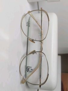 Stylish Gold Frame Eyeglasses