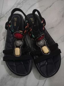 Black sandals