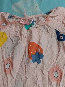Cute Strawberry Pajama Dress