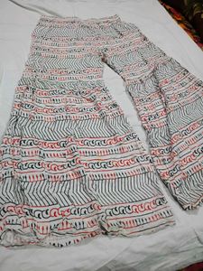 Boho Block Print Palazzo Pants