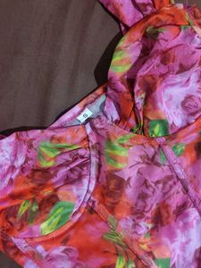 Floral Corset Top